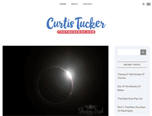 Tablet Screenshot of curtistucker.com